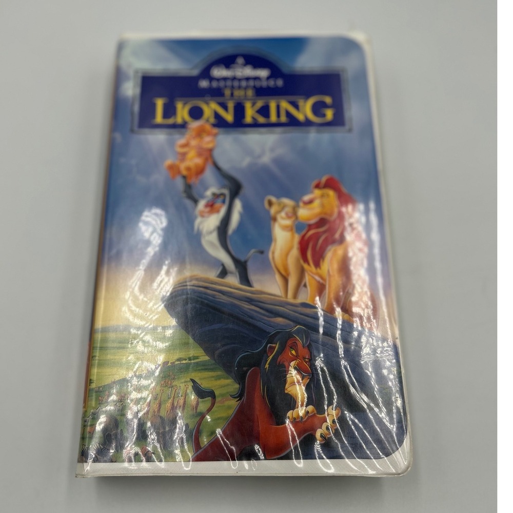 Disney The Lion King VHS Walt Disney Masterpiece Collection 1994 Clamshell Case